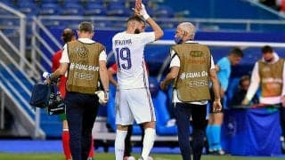 フランス代表に朗報!　負傷交代のベンゼマは大事に至らず