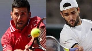  【速報中】ジョコビッチvsベレッティーニ 