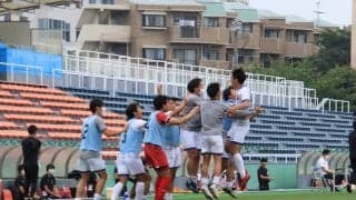 【ソッカー（男子）】 主将・酒井の勝ち越し弾含む４発で今季初の連勝を飾る　第８節 Vs立正大