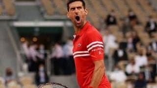 ジョコ 全仏4強、ナダル戦へ