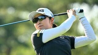 比嘉真美子、8アンダー暫定首位　全米女子Vの笹生に刺激「私ももっと強くなりたい」