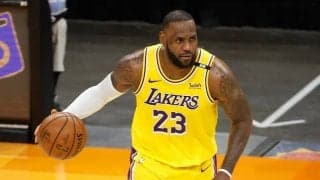 レイカーズのレブロン・ジェームズが来季から背番号を23から6に変更へ