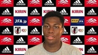 東京五輪に向けて意気込みを語るGK鈴木彩艶「やれることはやった」