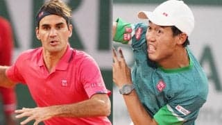 錦織圭、フェデラーと芝コートで練習を報告[ノベンティ・オープン]