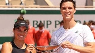 全仏OP混合複 ペア初制覇