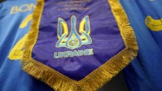 メッセージは政治的とUEFAが指摘、ウクライナ代表ユニフォームに改善を要請