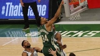 バックスが3点差の接戦を制し反撃…ジャズはホームで連勝／NBAプレーオフ