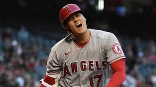 【MLB】大谷翔平、自打球に「あぁぁ！」→即タイムリー　185キロ弾丸打が「理解できない」