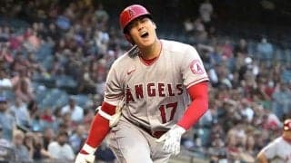 【MLB】大谷翔平「うあー！」苦悶の自打球直後のタイムリーに米記者「ちょっと理解できない」