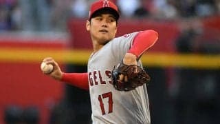 【MLB】大谷翔平、ボーク連発も3勝目権利　5回まで8奪三振2失点、自打球悶絶後に適時二塁打
