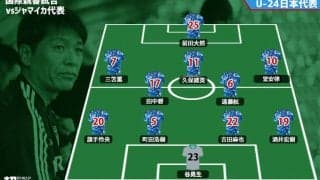 U-24日本代表スタメン発表！ 久保、堂安、三笘が揃って先発！