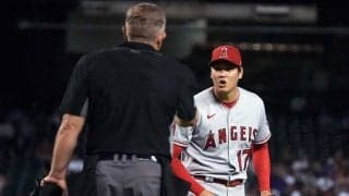 【MLB】大谷翔平、本人も「Why？」仕草の連続ボーク判定に米識者「言葉がない」「特に2つ目だ」