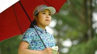 古江彩佳、67で6位浮上　稲見との五輪レースは「頭の片隅に。今に集中してます」