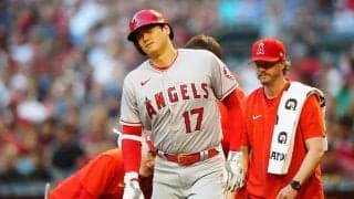 【MLB】大谷一問一答　ボーク連発2失点を猛省「もう少し冷静に」自打球直撃の右膝に「痛み」