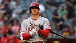 【MLB】大谷翔平の175km弾丸ライナー直撃　相手投手が驚き「あんな速い打球、成す術ないよ」