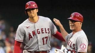 【MLB】敵地でも大人気の大谷翔平　初打席から大歓声、最後は「MVP」コールが米話題に