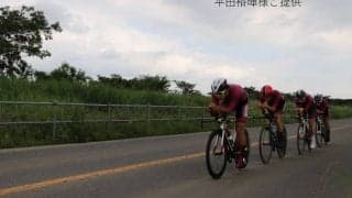 山田、個人タイムトライアルで２位に！