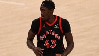 左肩の手術を断行したラプターズのパスカル・シアカム、来季開幕戦は欠場濃厚か