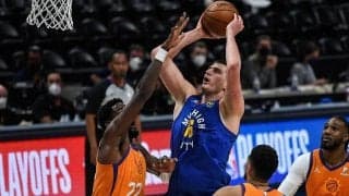 MVPのヨキッチが驚異的なトリプルダブルを残すもナゲッツがサンズの前に3連敗