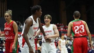 第2戦に勝利した女子日本代表の安間志織「フィジカルに戦うことができた」