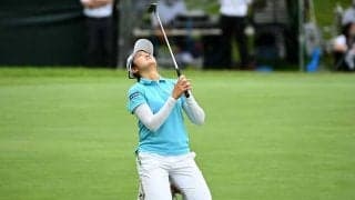 稲見萌寧、4打差逆転負けに涙声「凄く悔しい」　3日目独走も「単独首位から負けは初」