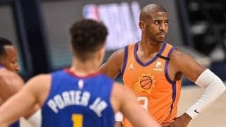 ナゲッツに3連勝と王手をかけたサンズ、ベテラン司令塔が第4Qに殊勲の働きを見せる