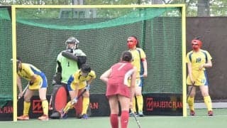 【陸上ホッケー部女子】 立命大に０－１で、リーグ３連敗