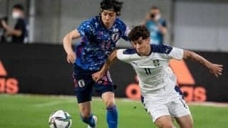 森保ジャパンのセルビア戦を数字で分析。ビルドアップには苦戦、相手３バックの守備には成果も