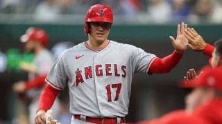 大谷翔平、誰も予想できない“意外な一打”に米驚き「何でもできる」「サイボーグ」【今季の二刀流】