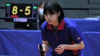 開催県は出場枠が倍に　女子単は細川(高岡龍谷)が優勝＜卓球・インターハイ富山県予選＞