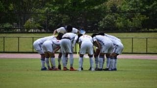  [男子サッカー]中盤までの流れ守り切れず、専大とドロー