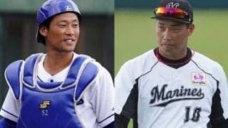 ロッテ加藤翔平「歓声忘れない」　中日加藤匠馬「チャンスものに」交換トレード発表