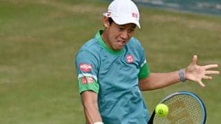  錦織 2年ぶりの芝「まぁまぁ」 