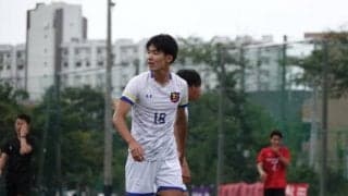 【ソッカー（男子）】 飯塚のゴールで追い上げも、連勝止まる　第９節 Vs駒大