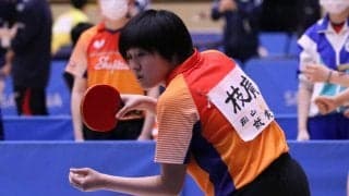 女子は就実・枝廣、男子は関西・田口が3冠達成＜卓球・インターハイ岡山県予選＞