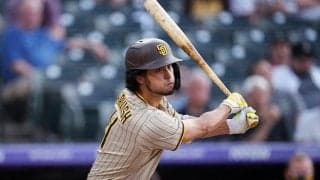 【MLB】ダルビッシュ、痛烈タイムリーで今季初打点　田中将大に並ぶ米通算78勝なるか