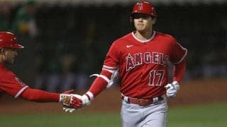 【MLB】大谷翔平、ぴょこんと跳ねた131m弾　別角度からの18号に米衝撃「音凄い」「異星人だ」