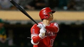 【MLB】「秒で消えた」「ボールがぺしゃんこ」大谷翔平の特大18号に実況＆解説大興奮