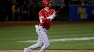 【MLB】「なんて美しい」「音が凄い」大谷翔平、186キロ“驚速”18号にファン感嘆