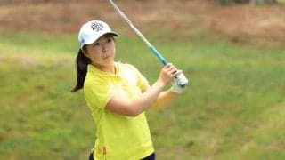 高1の手塚彩馨が首位キープ　日本女子アマ制覇に王手