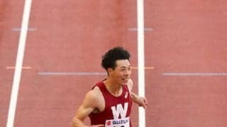山内が400メートル障害で早大新、東京五輪標準突破の快挙！　松本も200メートルで自己新！