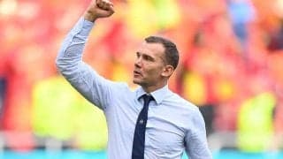 ウクライナ指揮官シェフチェンコも満足！ 突破の可能性を残す今大会初勝利を「ファンとお祝いしたい」