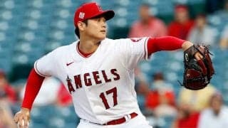 【MLB】大谷翔平、気迫のダイビングキャッチに球場沸く　4回まで無失点の好投