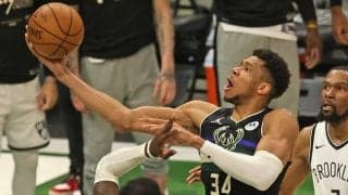 バックスがネッツに快勝…ホリデー、ミドルトン、ヤニスの3選手で89得点／NBAプレーオフ