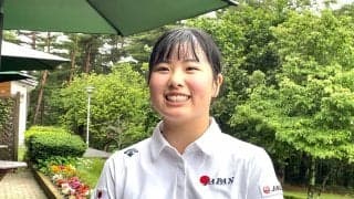 日本女子アマ制覇の尾関彩美悠「凄く自信につながりました」