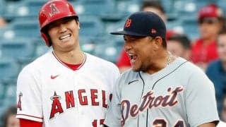 【MLB】大谷翔平に股間チョップ＆死球“報復”パンチ…　3冠王カブレラの“イタズラ”に米喝采