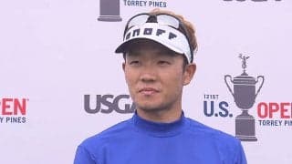 浅地洋佑、苦戦を強いられるも世界ジュニア以来のトーレパインズに「嬉しかった」