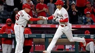【MLB】大谷翔平が2年ぶり1試合2発　MVPコール熱狂も“声援おねだり”「まだまだ足りない」