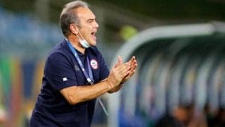 先発起用にこたえた若手FWを称賛するチリ指揮官「彼は素晴らしい仕事をしてくれた」