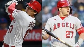 【MLB】「今年はショウヘイの年だ」　大谷翔平のHRダービー優勝＆球宴二刀流をトラウトが熱望
